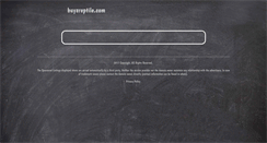 Desktop Screenshot of buyareptile.com